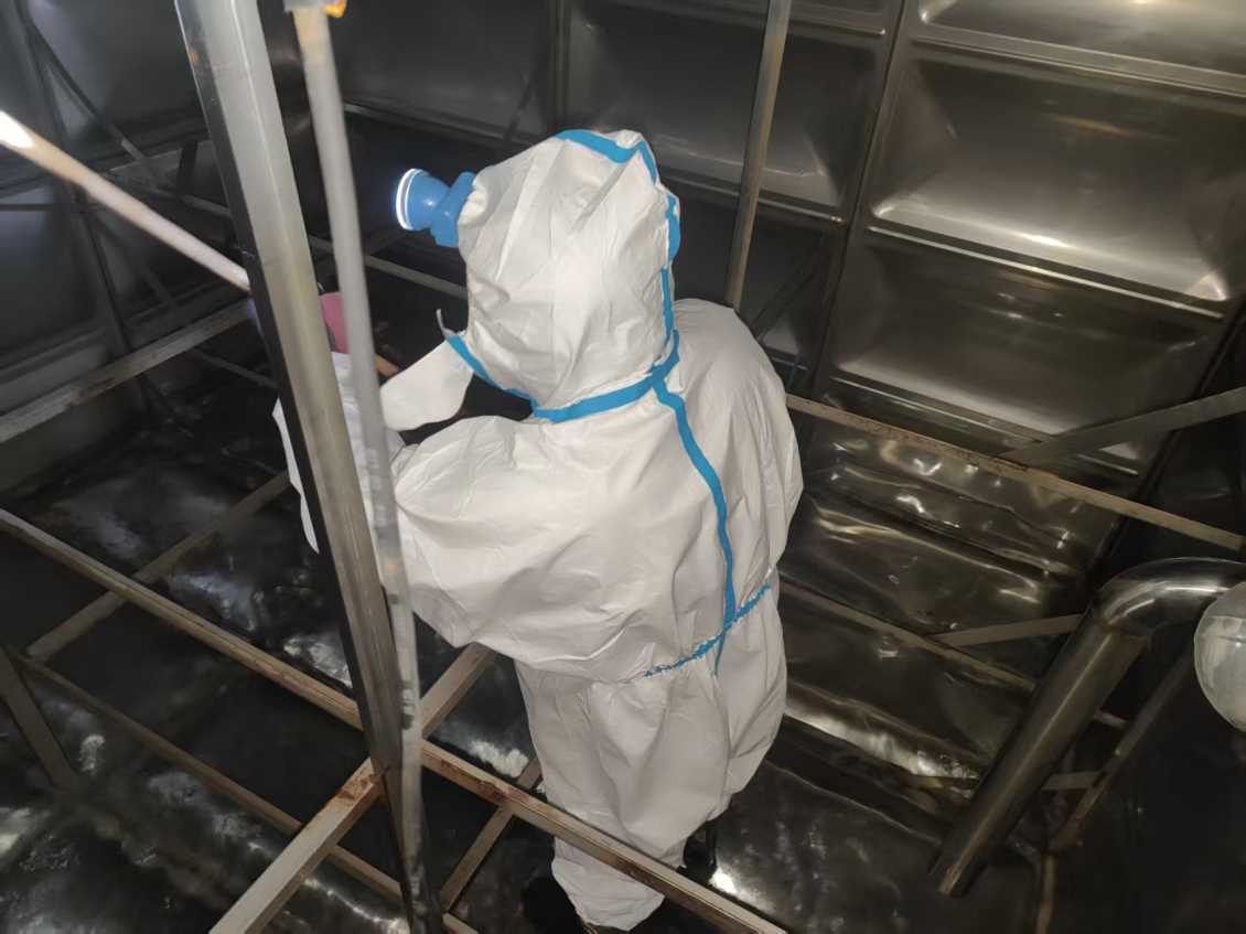 自贡二次供水水箱清洗